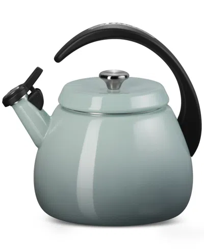 Le Creuset Enamel On Steel 2.2 Qt. Cloche Tea Kettle In Sea Salt