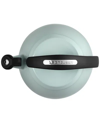 Le Creuset Enamel On Steel 2.2 Qt. Cloche Tea Kettle In Sea Salt