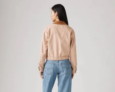 Levi's Laydown Collar Jacket In Black