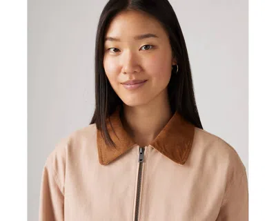 Levi's Laydown Collar Jacket In Black