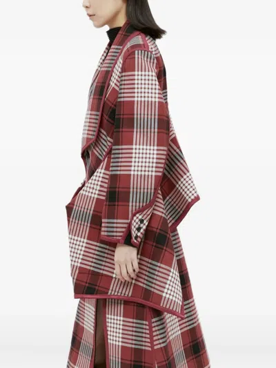 Issey Miyake Women Counterpoint Check Jacket In Multi