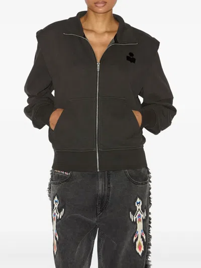 Isabel Marant Étoile Marant Etoile Women Organic Cotton Blend Sweatshirt In Black
