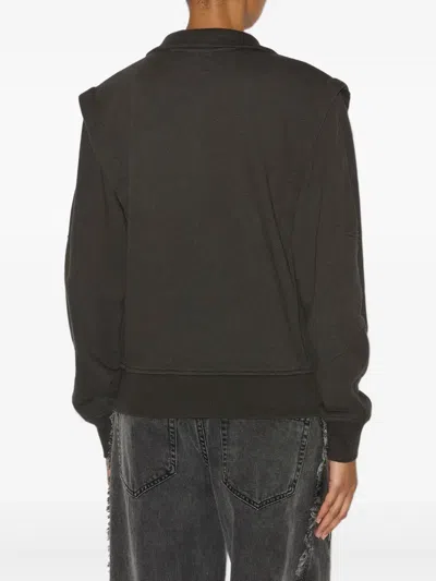 Isabel Marant Étoile Marant Etoile Women Organic Cotton Blend Sweatshirt In Black