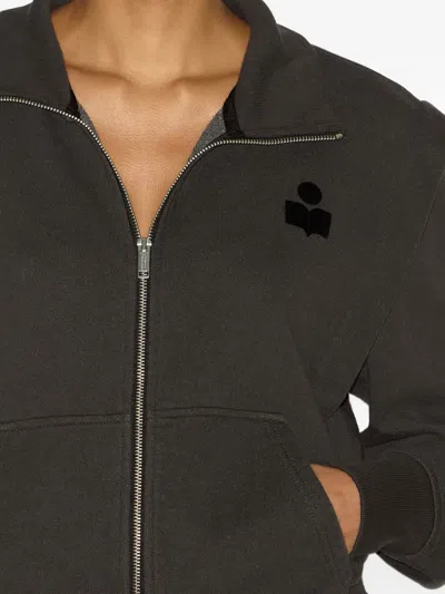 Isabel Marant Étoile Marant Etoile Women Organic Cotton Blend Sweatshirt In Black