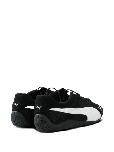 Puma Speecat Og Mesh-panel Slip-on Trainers In Black