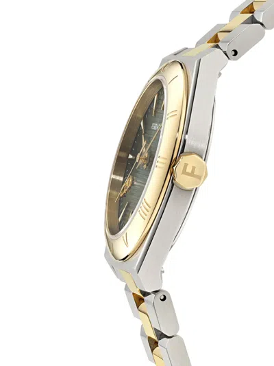 Ferragamo Vega Upper East Bracelet Watch In Green
