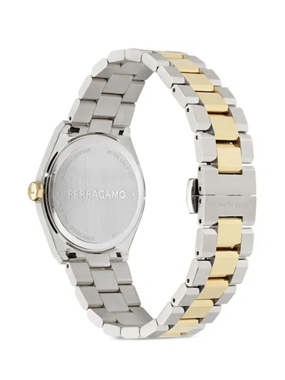 Ferragamo Vega Upper East Bracelet Watch In Green