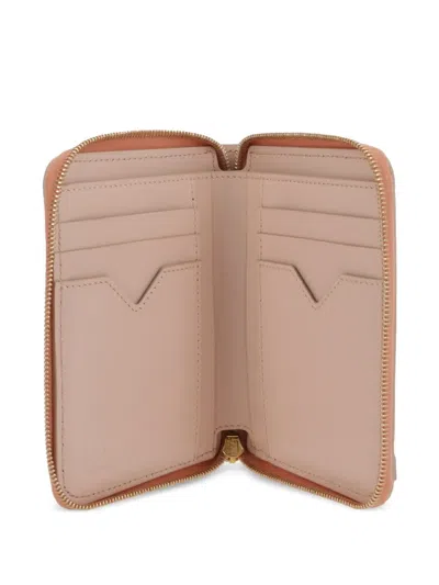 Fendi Women's Ff Diamonds Wallet In Pink