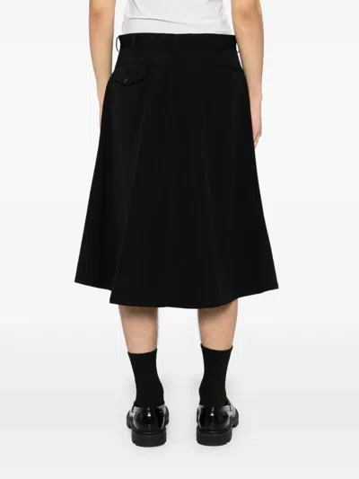 Comme Des Garçons Homme Deux Bermuda Shorts In Black