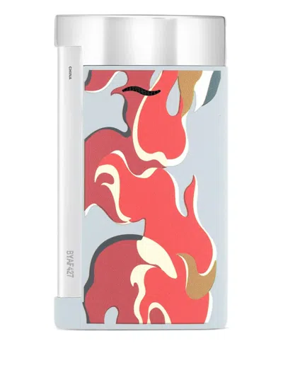 St Dupont Slim 7 Lighter In Red
