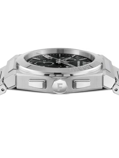 Ferragamo Vega Chrono 42mm In Black
