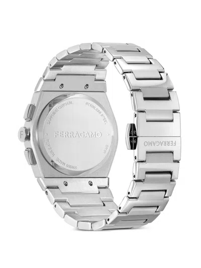 Ferragamo Vega Chrono 42mm In Black