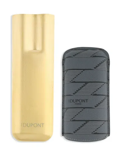 St Dupont Monogram 1872 Cigar Case In Black