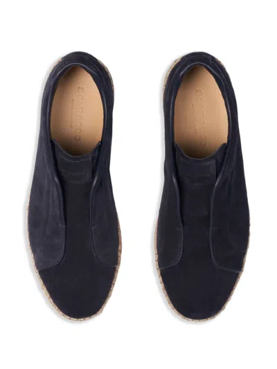Scarosso Round Toe Casual Shoes In Black