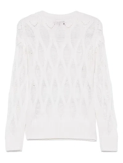 Wild Cashmere Lyric Sweater In White