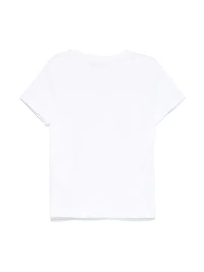 Manuel Ritz Logo-embroidered T-shirt In White