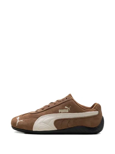 Puma Speedcat Archive Brown Sneakers With Side Logo In Suede Unisex