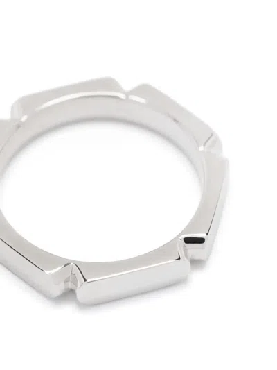 Tom Wood Medium Umi Band Ring In Silver