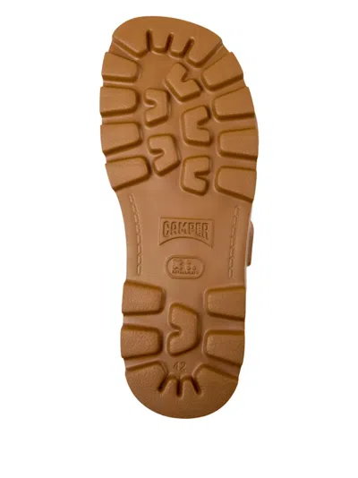 Camper Brutus Slide Sandal In Brown