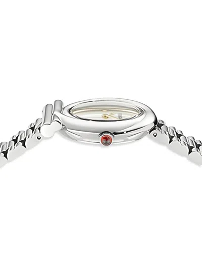 Ferragamo Gancini Twisted Watch In White