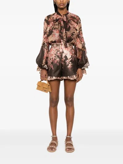 Zimmermann Shorts Woman In Black