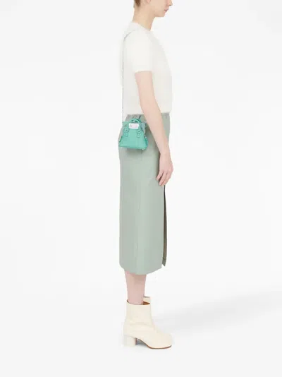 Maison Margiela 5ac Classique Baby Top-handle Bag In Green