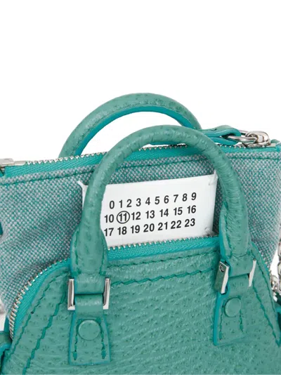 Maison Margiela 5ac Classique Baby Top-handle Bag In Green