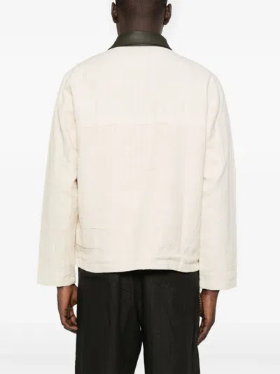 Kartik Research Embroidered Jacket In Neutrals