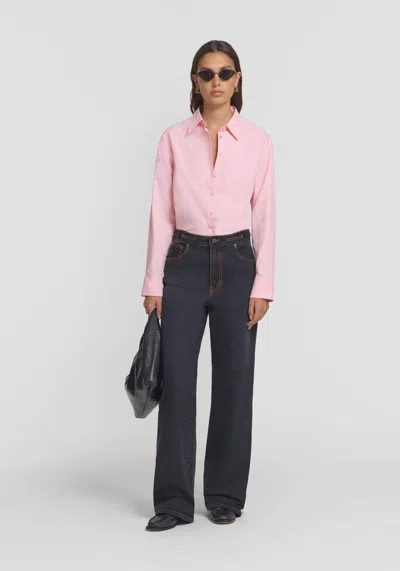 Viktoria & Woods Hutchence Jean In Washed Black Denim