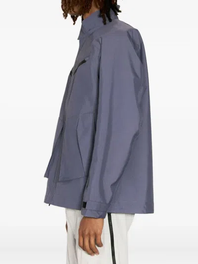 Gr10k Sncf 3l Wr Jacket Calcite In Blue