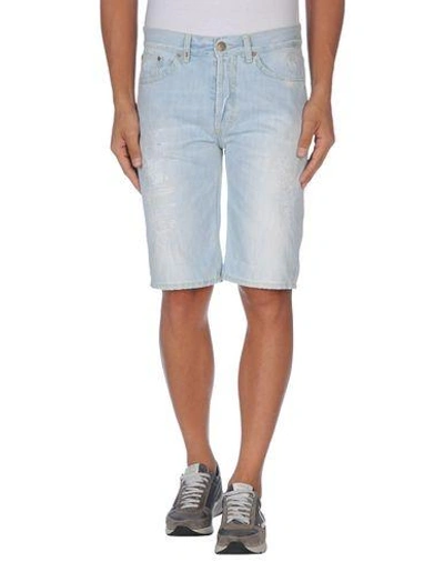 Shop Dondup Denim Shorts In ブルー