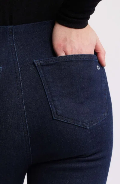 Rag & Bone Epic Peyton High-rise Pull-on Jeans In Rinse