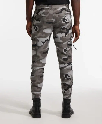Ecko Unltd Several Steps Cargo Jogger In Street Camo