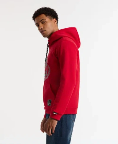Ecko Unltd Edge Hoodie In True Red