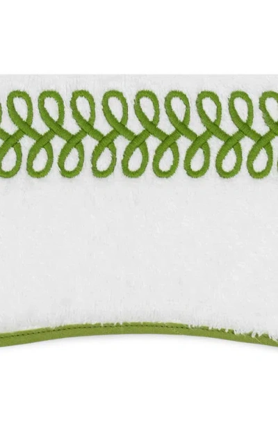 Matouk Astor Braid Hand Towel In Grass