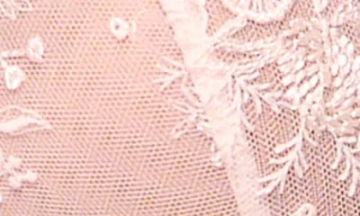 Simone Perele Intrigue Sheer Full Coverage Underwire Plunge Bra In Sakura Pink