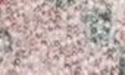 Alex Evenings 8196990 Long Formal Printed Sequin Dress In Blush Multi