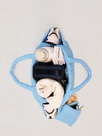 Augustnoa Weekender Duffle In Light Blue