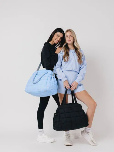 Augustnoa Weekender Duffle In Light Blue