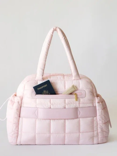 Augustnoa Weekender Duffle In Light Pink