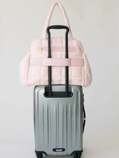 Augustnoa Weekender Duffle In Light Pink