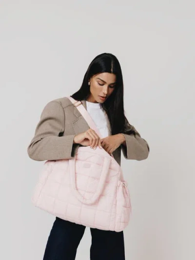 Augustnoa Weekender Duffle In Light Pink