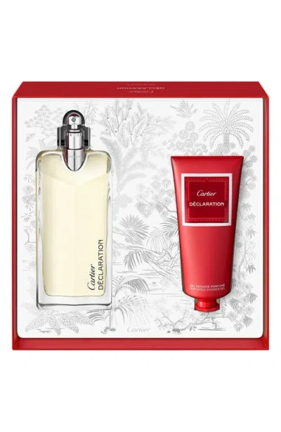 Cartier Déclaration Eau De Toilette Gift Set $185 Value In No Color