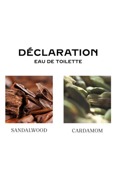 Cartier Déclaration Eau De Toilette Gift Set $185 Value In No Color