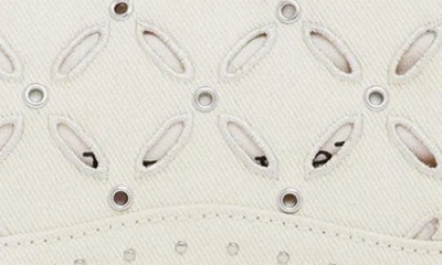 Desigual Cotton Canvas Crossbody Bag In Beige