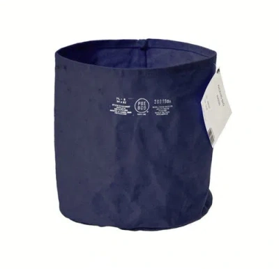 Puebco Canvas Pot Cover In Navy Blue