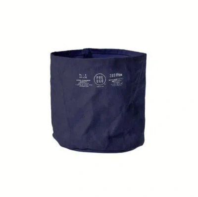 Puebco Canvas Pot Cover In Navy Blue