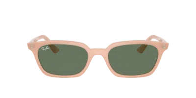 Ray Ban Rb4456 Plastic Pillow Sunglasses In Dark Green