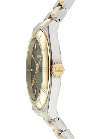 Ferragamo Vega Upper East 40mm In Green