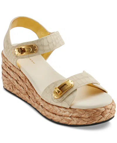 Donna Karan Women's Cebrina Espadrille Sandals In Ivory